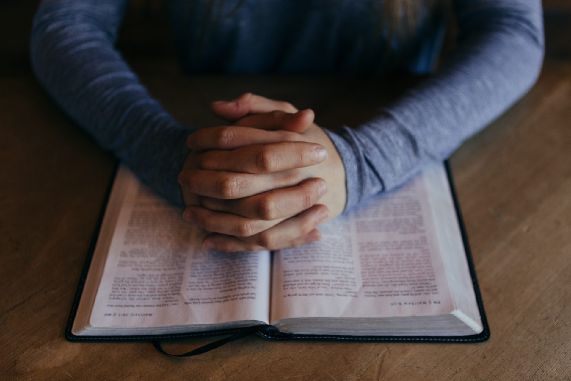 praying