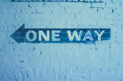 one way